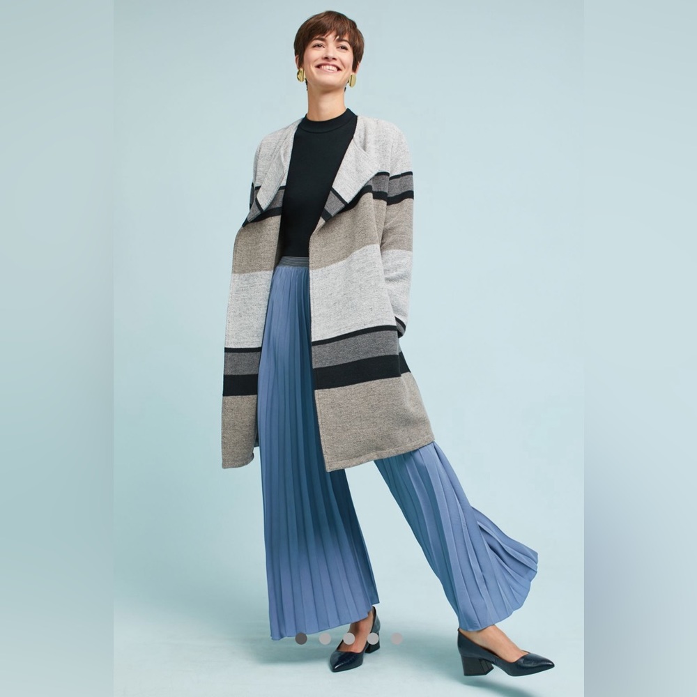 Cupcakes and Cashmere jacket- black and gray